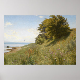 Póster Ludvig Kabell - Día de verano en el mar