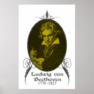 Póster Ludwig van Beethoven