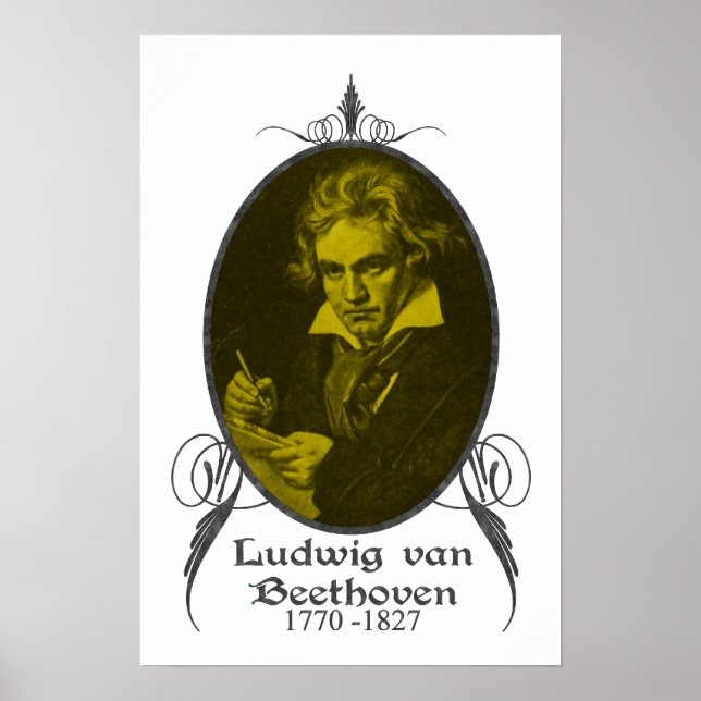 Póster Ludwig van Beethoven (Frente)