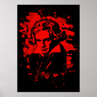 Póster Ludwig Van Beethoven tributo (hablas)