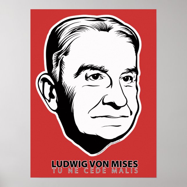 Póster Ludwig von Mises Poster (Frente)