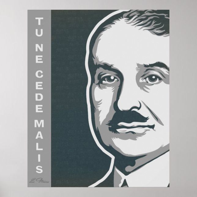 Póster Ludwig von Mises Poster (Frente)