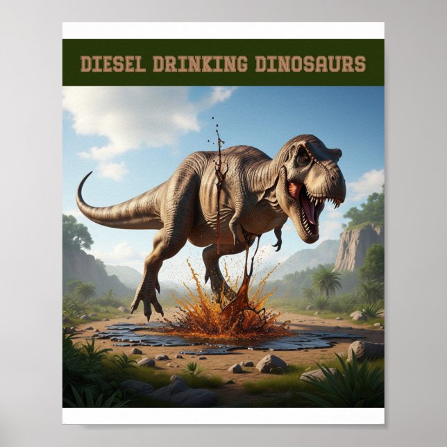 Póster Luego Estaba El Diesel (Frente)