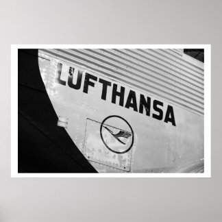 Póster Lufthansa