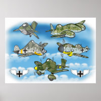 luftwaffe y famosos combatientes de la segunda gue