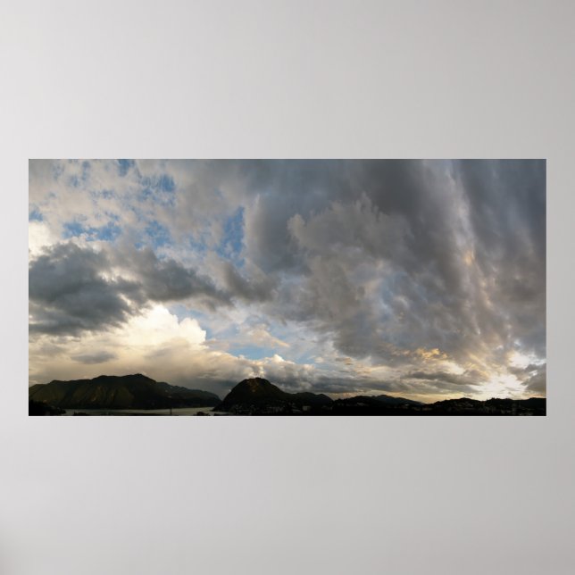 Póster Lugano antes de la tormenta (Frente)