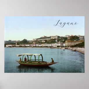 Póster Lugano, Suiza
