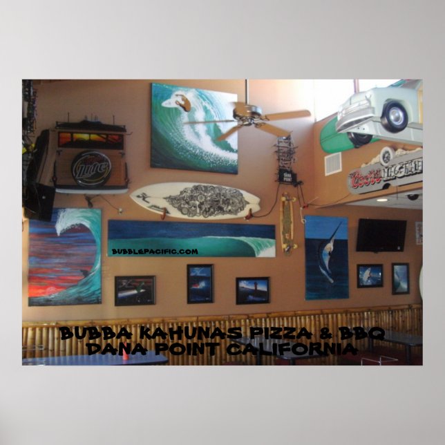 Póster lugar antiguo de bubbas (Frente)