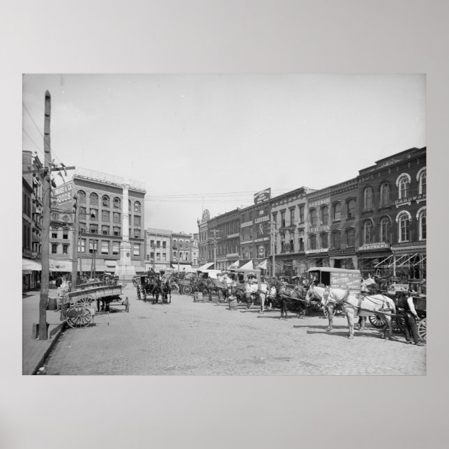 Póster Lugar comercial (Frente)