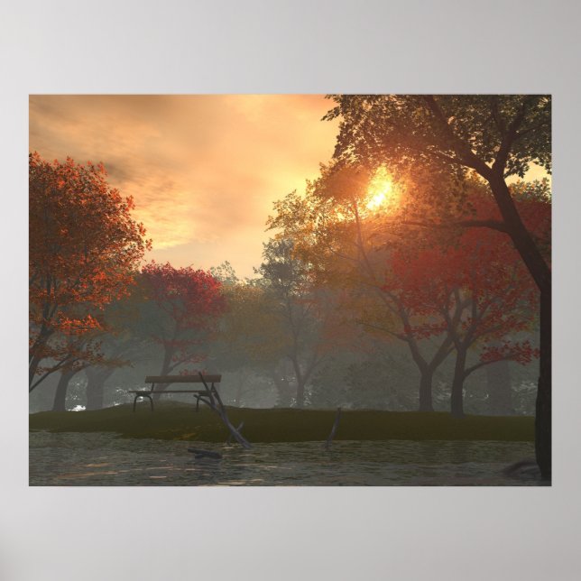 Póster Lugar de descanso (Frente)