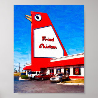 Póster Lugar de la Marietta - El gran pollo - Archivo 8x6