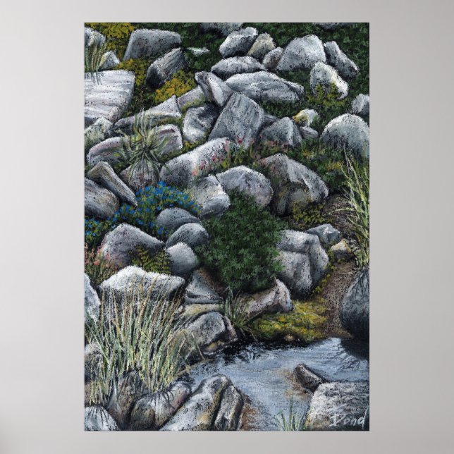 Póster Lugar secreto en el bosque (Frente)