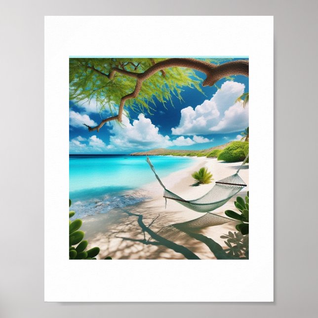 Póster lugar secreto para snorkel (Frente)