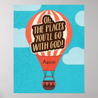 Póster Lugares a los que irás con Dios