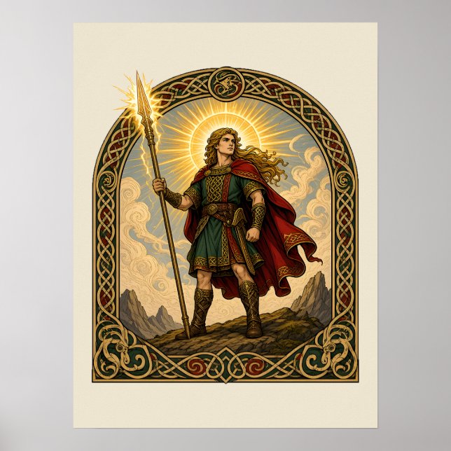 Póster Lugh del Brazo Largo (Frente)