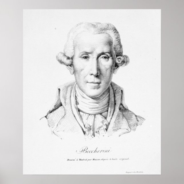 Póster Luigi Boccherini (Frente)
