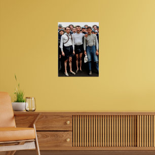 Póster Luigi Ganna Cesare Brambilla Pierre Dane Giro d'It