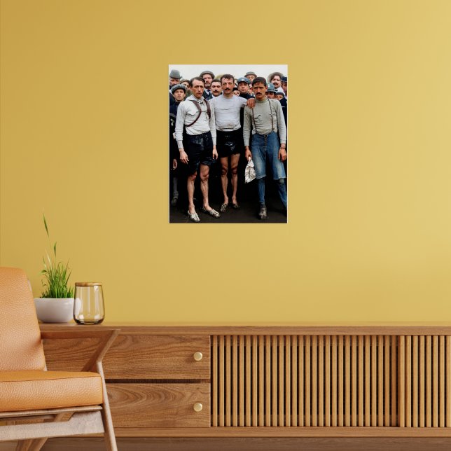 Póster Luigi Ganna Cesare Brambilla Pierre Dane Giro d'It (Salón 2)