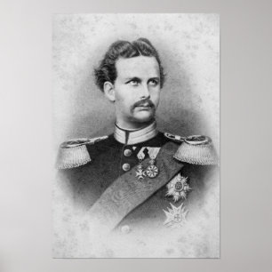 Póster Luis II de Baviera