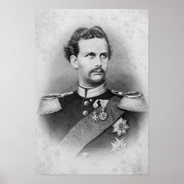 Póster Luis II de Baviera (Frente)
