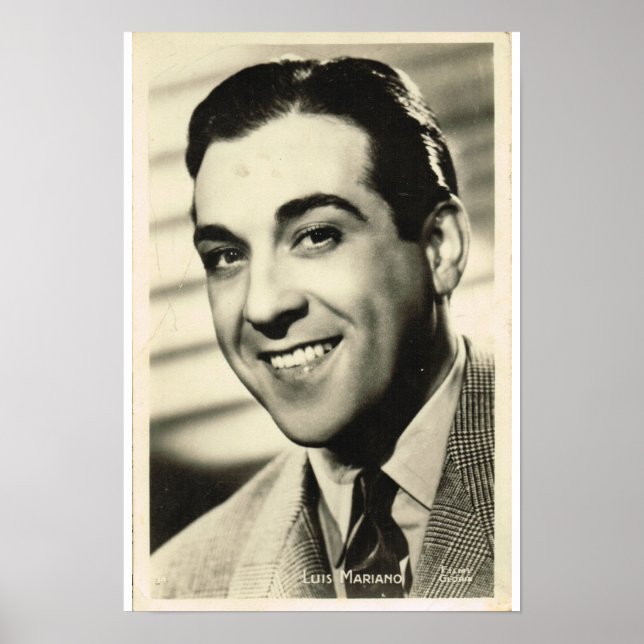 Póster Luis Mariano (Frente)