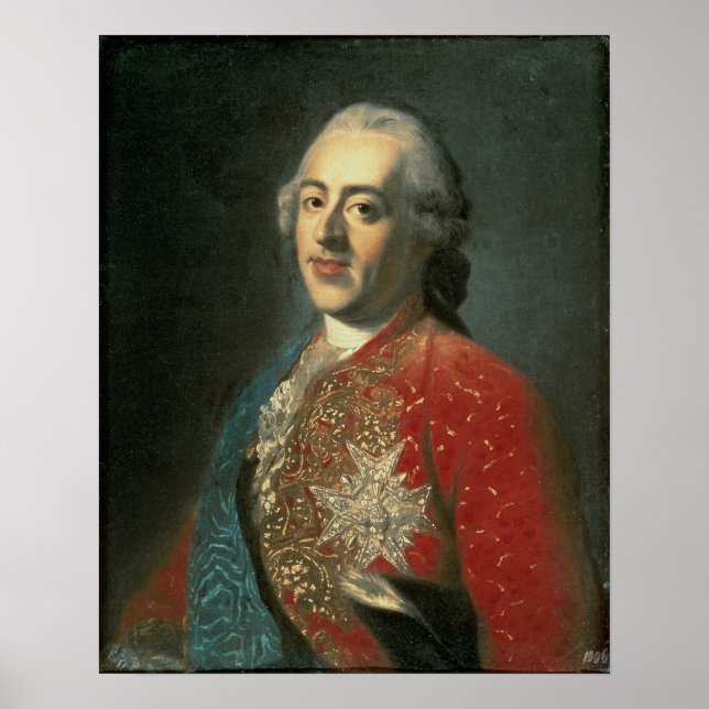 Póster Luis XV (Frente)