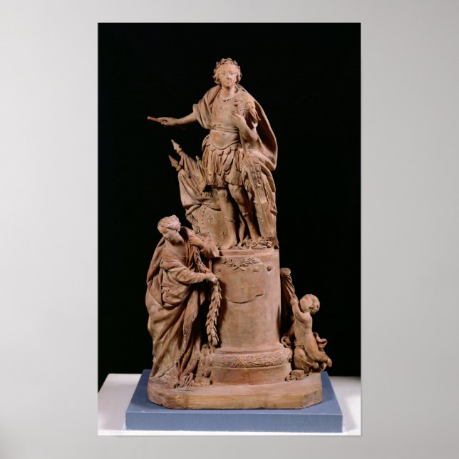 Póster Luis XV como emperador romano (Frente)