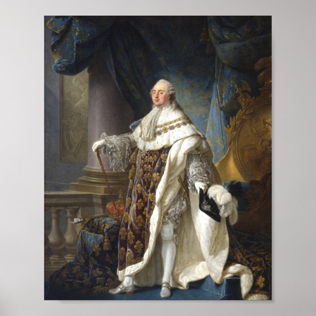 Póster Luis XVI De Francia (Frente)