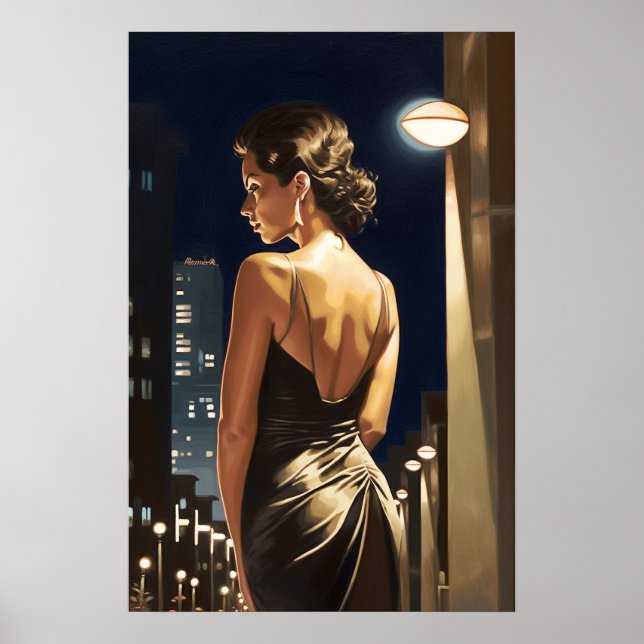 Póster Luisa a la luz de la calle (Frente)