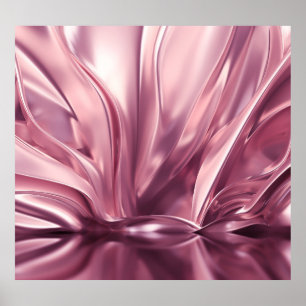Póster Lujoso fondo de Ilustracion Golden 3D