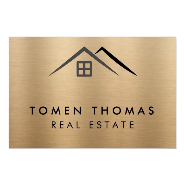 Póster Lujoso yacimiento de oro metálico (Anverso)