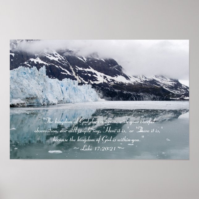 Póster Luke 17:20,21 Poster (Frente)