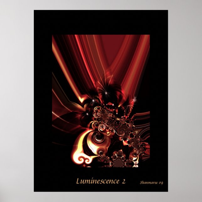 Póster Luminiscencia de cartel 2 (Frente)