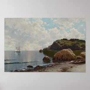 Póster Luminosa Tarde Marítima