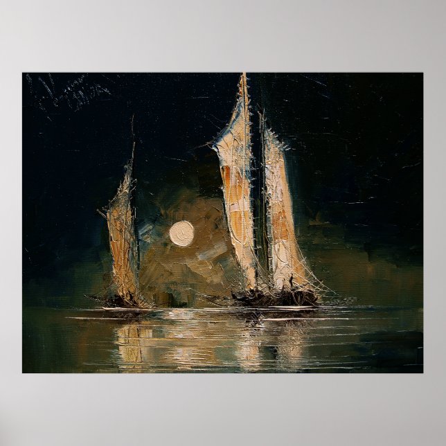 Póster Luna (Frente)