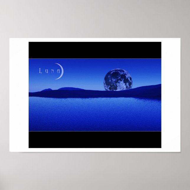 Póster Luna (Frente)