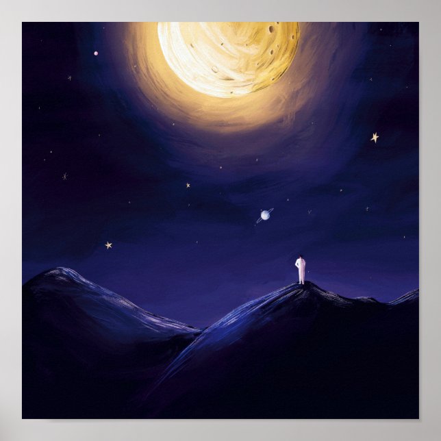 Póster Luna (Frente)