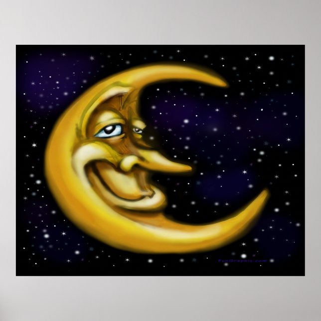 Póster Luna (Frente)