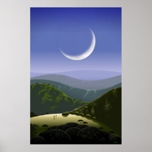 Póster Luna
