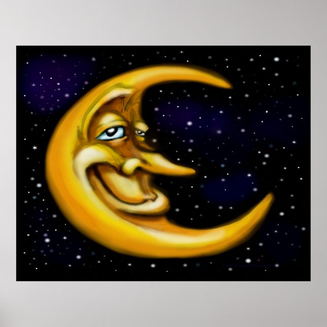 Póster Luna (Frente)