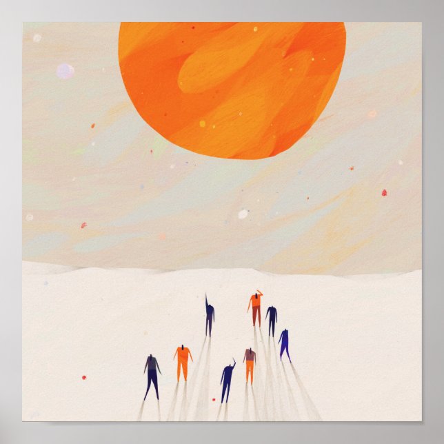Póster Luna (Frente)