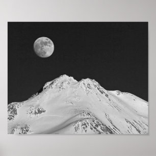 PÓSTER LUNA 434 SOBRE SHASTA #1 (8X10)