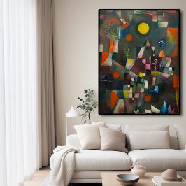 Póster Luna completa de Paul Klee