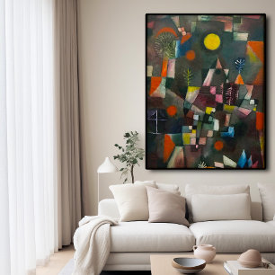 Póster Luna completa de Paul Klee