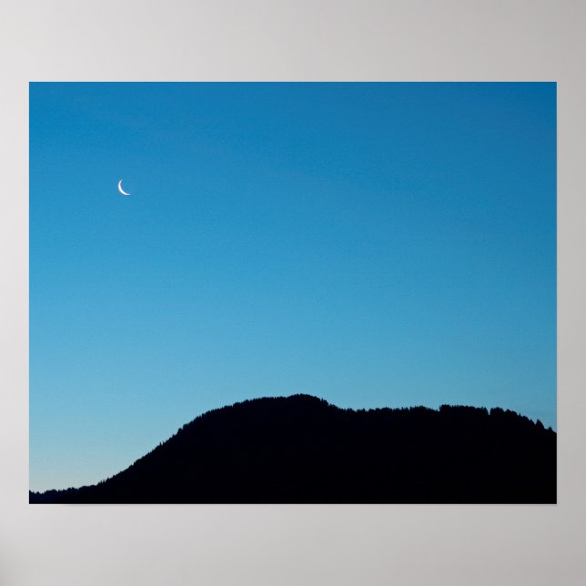 Póster Luna creciente (Frente)