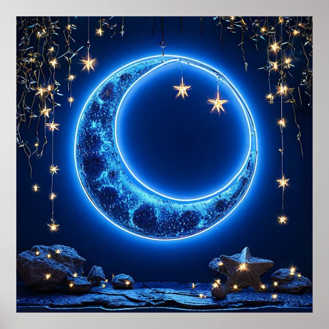 Póster Luna creciente (Frente)