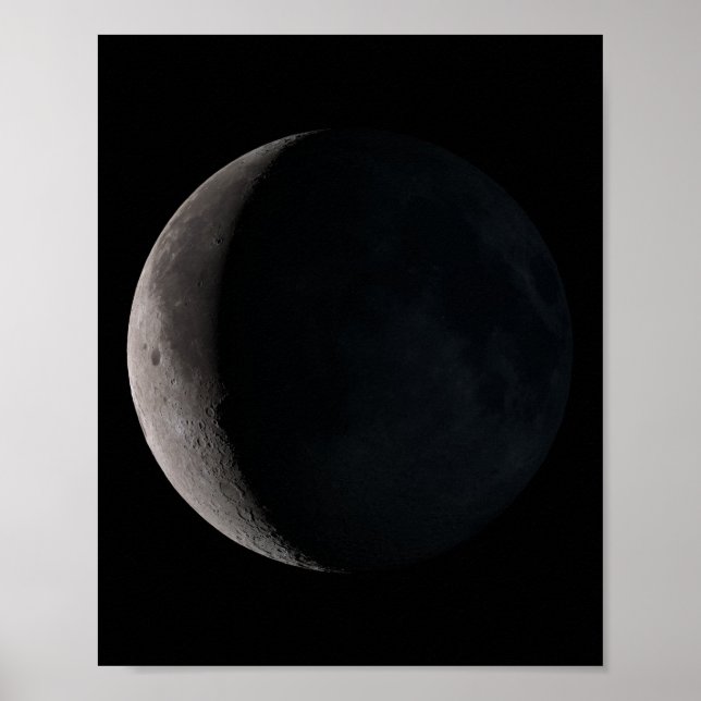Póster Luna creciente perdida (Frente)