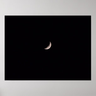 Póster Luna Crescent Pequeña