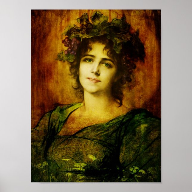 Póster Luna de Cosecha (Frente)