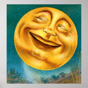 Póster Luna de Halloween